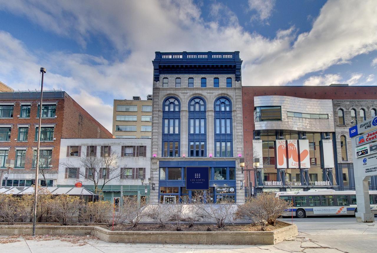 Apartamento Les Lofts du Théâtre Ciudad de Quebec Exterior foto