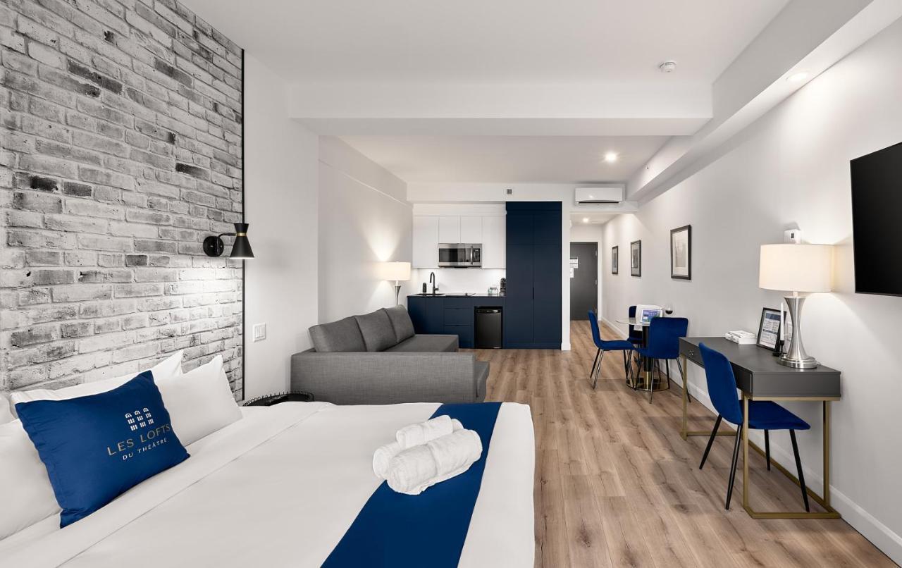 Apartamento Les Lofts du Théâtre Ciudad de Quebec Exterior foto