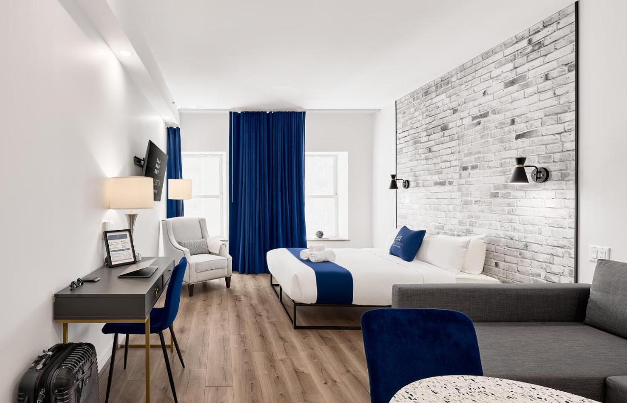 Apartamento Les Lofts du Théâtre Ciudad de Quebec Exterior foto
