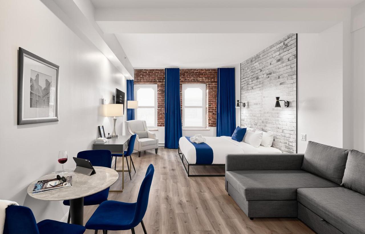 Apartamento Les Lofts du Théâtre Ciudad de Quebec Exterior foto